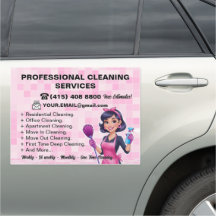 Pink Maid Janitorial Lady House Cleaning Service
