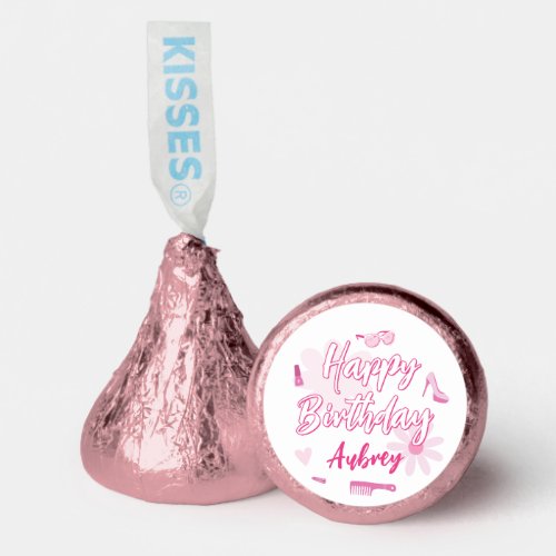 Pink Malibu Come on Besties Birthday Party Any Age Hersheys Kisses