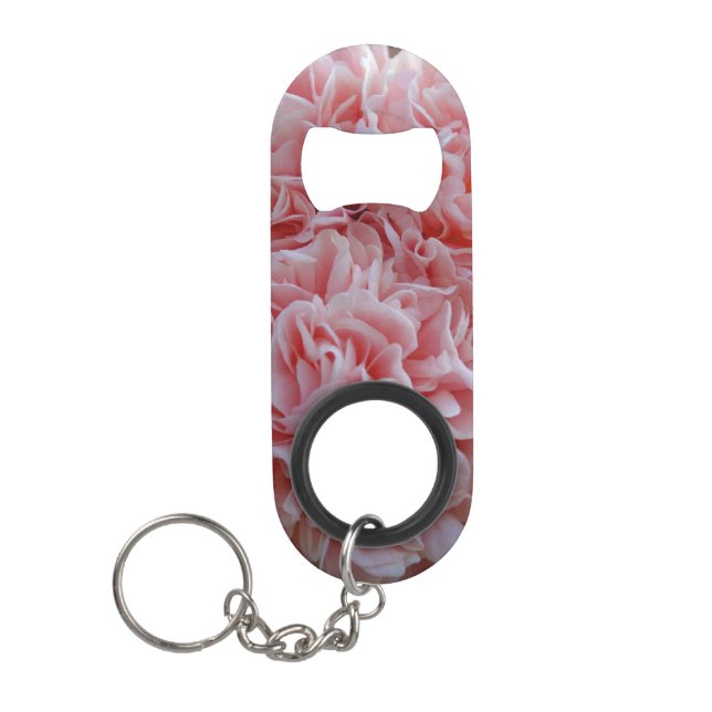  Pink Mallow Keychain Bottle Opener (Front)