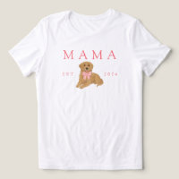 Pink Mama Golden Retriever Birthday