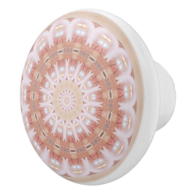 Pink Mandela Ceramic Pull (Right)