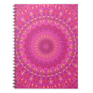 PINK MANDELA SPIRAL NOTEBOOK / JOURNAL