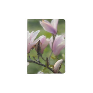 Pink Mangolia flowers  Passport Holder