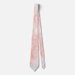 pink marbel neck tie