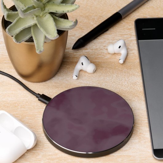 pink marble 6 wireless charger (Desk 2)