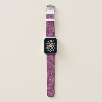 Pink marble apple watch band