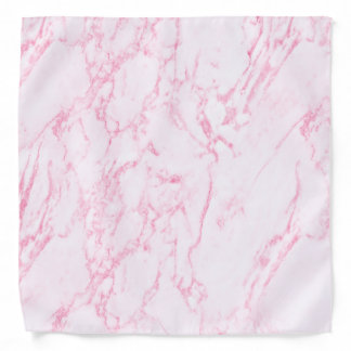 Pink Marble Bandana