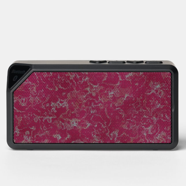 pink marble bluetooth speaker (Front)