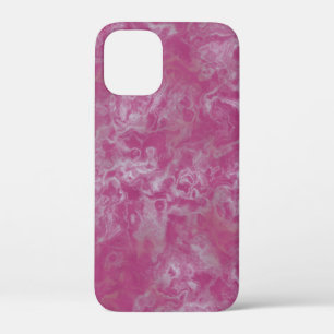 Pink marble iPhone 12 mini case
