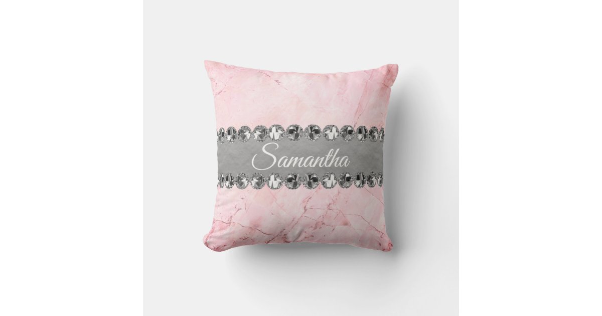 Diamond Bling Decorative & Throw Pillows