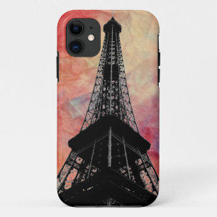 Pink Marble Eiffel Tower iPhone 5 Cae 11 Case