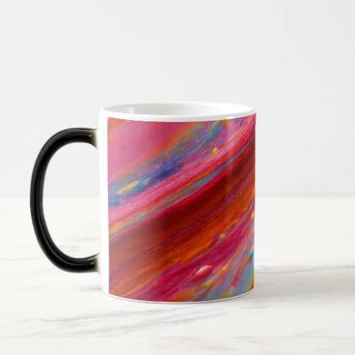 Pink Marble Elegance Artisan Coffee Mug Magic Mug