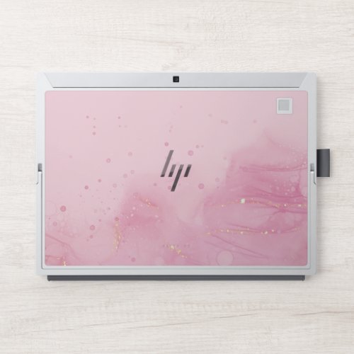 pink marble elegant HP Elite x2 1013 G3 HP Laptop Skin