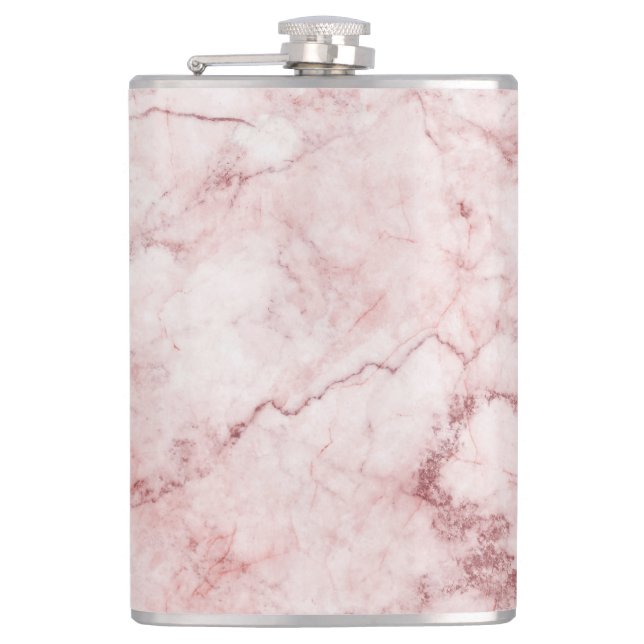 Pink Marble Flask (Front)