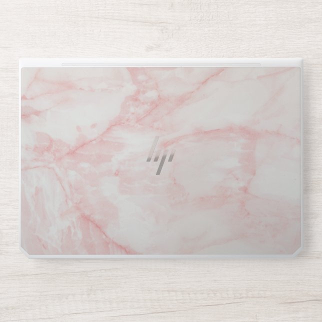 Pink Marble HP EliteBook 1050 G1 HP Laptop Skin (Front)