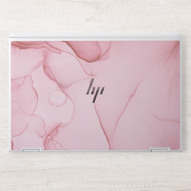 Pink Marble HP EliteBook X360 1030 G2  HP Laptop S HP Laptop Skin (Front)