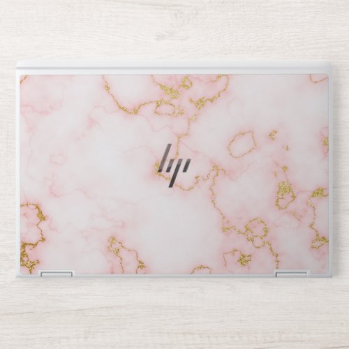 Pink Marble HP EliteBook X360 1030 G2 HP Laptop Skin