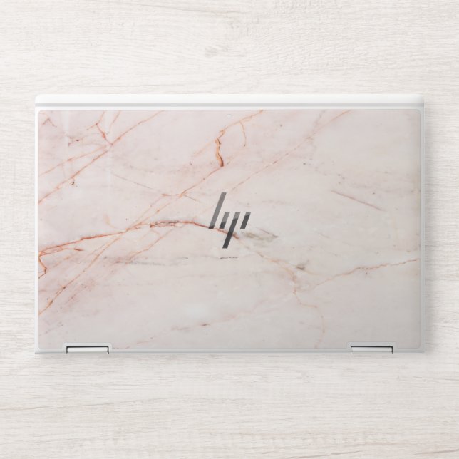 Pink Marble HP EliteBook X360 1030 G3/G4 HP Laptop Skin (Front)