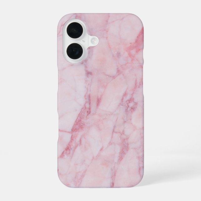 Pink Marble Iphone Case (Back)