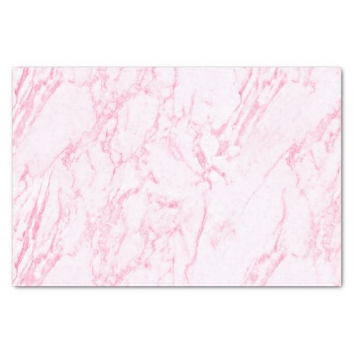 Pink Marble Look Tissue Paper