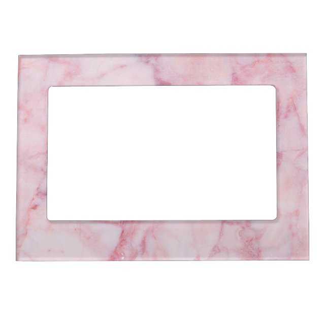 Pink Marble Magnetic Frame (Front)