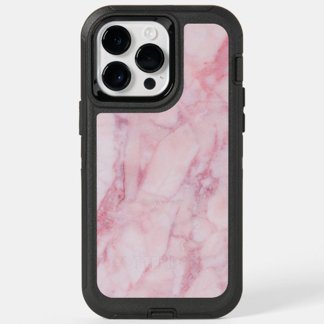 Pink Marble Otterbox iPhone Case (Back)