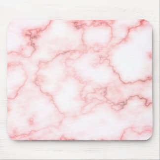 Pink Marble Plain Mouse Pad