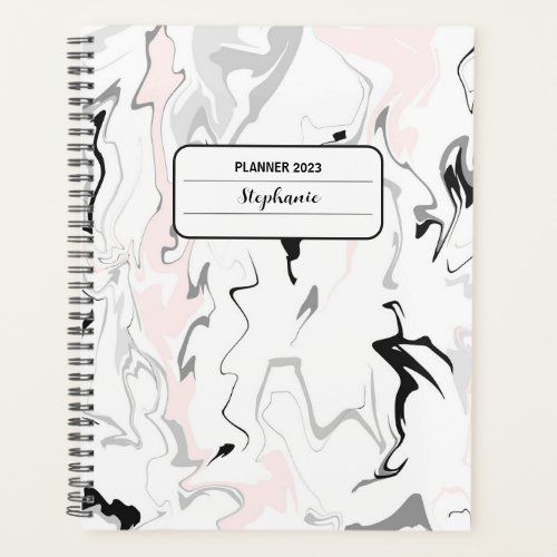 Pink Marble Planner