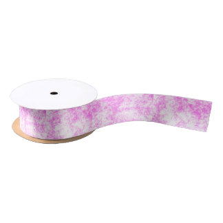 Pink Marble Satin Ribbon