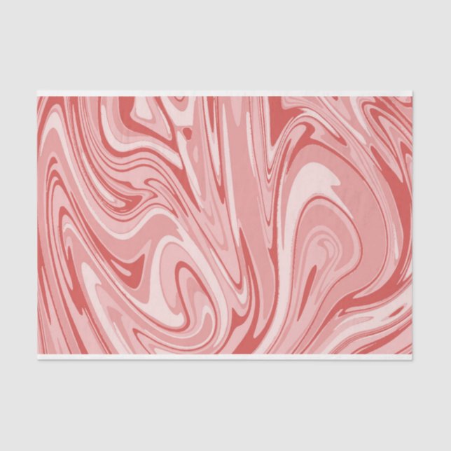 Pink Marble Tissue Paper (Front)