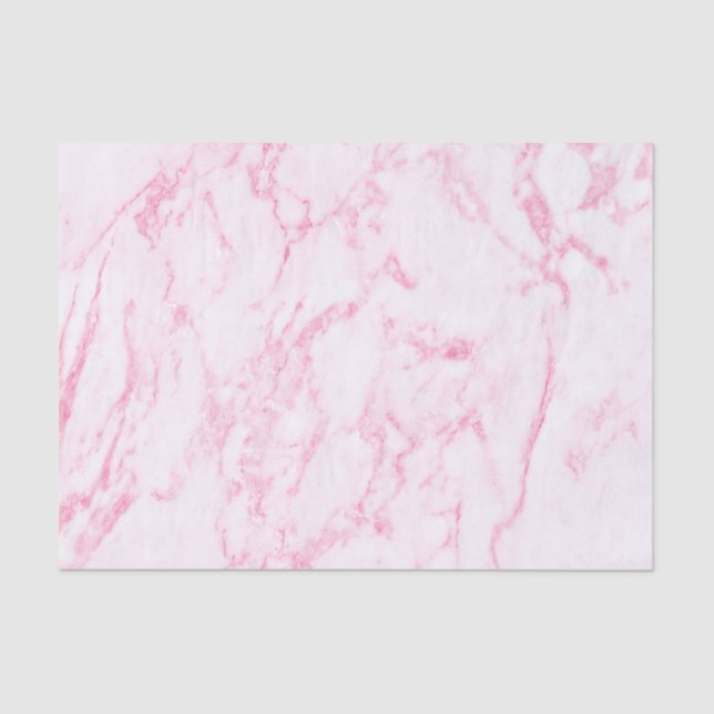 Pink  Marble Tissue Paper (Front)