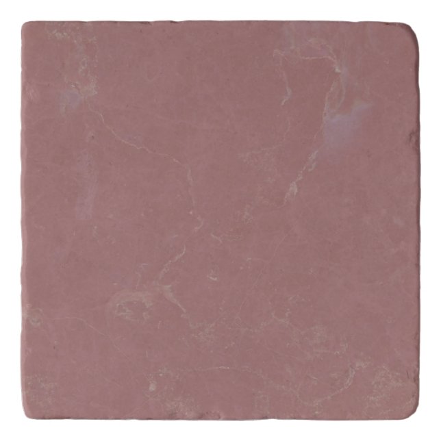 Pink marble trivet (Front)