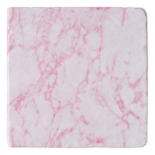 Pink Marble Trivet