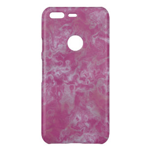 Pink marble uncommon google pixel case
