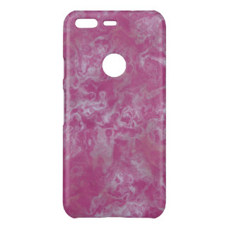 Pink marble uncommon google pixel case