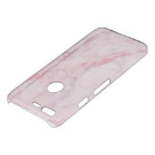 Pink Marble Uncommon Google Pixel Case (Top)
