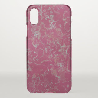 pink marble iPhone XS case
