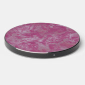 Pink marble wireless charger (Front 2)