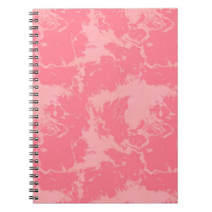 Pink Marbled Cloud abstract Notebook