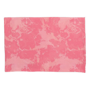 Pink Marbled Cloud abstract Pillow Case