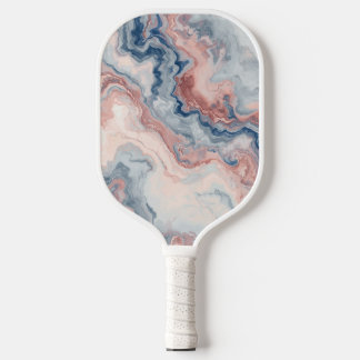 Pink Marbled Custom Pickleball Paddle