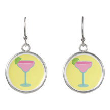 Pink Margarita Earrings