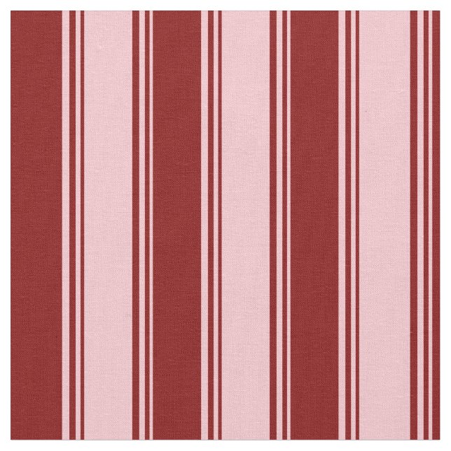 Pink & Maroon Colored Pattern Fabric (Close Up)