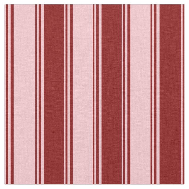 Pink & Maroon Colored Pattern Fabric (Close Up)