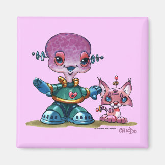 Pink Marteenie Magnet