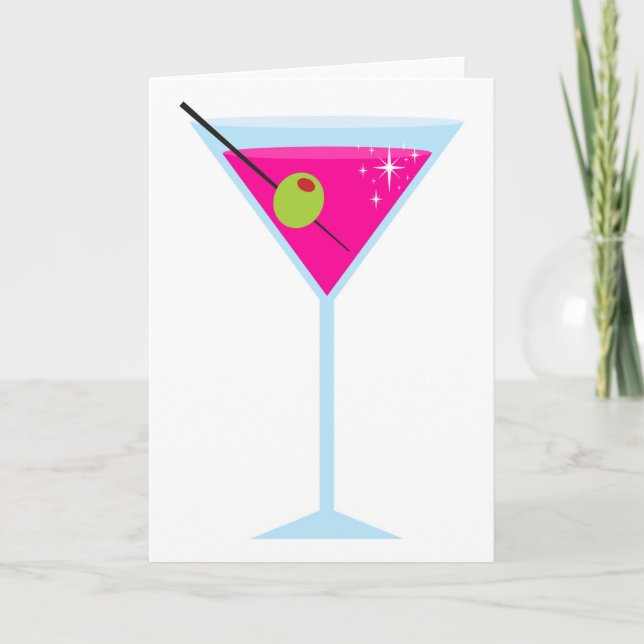 Pink Martini Card (Front)