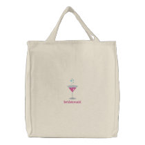 Pink Martini Personalized Embroidered Bag