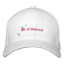 Pink Martini Personalized Embroidered hat