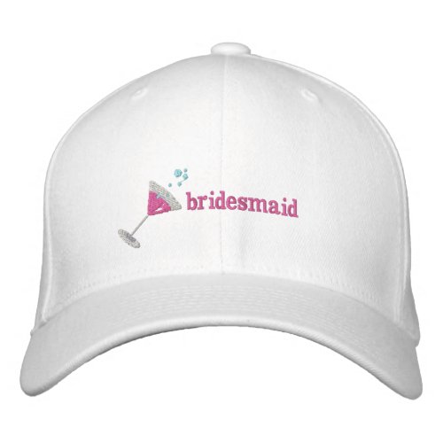 Pink Martini Personalized Embroidered hat