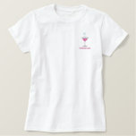 Pink Martini Personalized Embroidered Shirt at Zazzle
